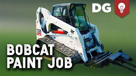 how to paint a bobcat skid steer|bobcat charcoal grey paint code.